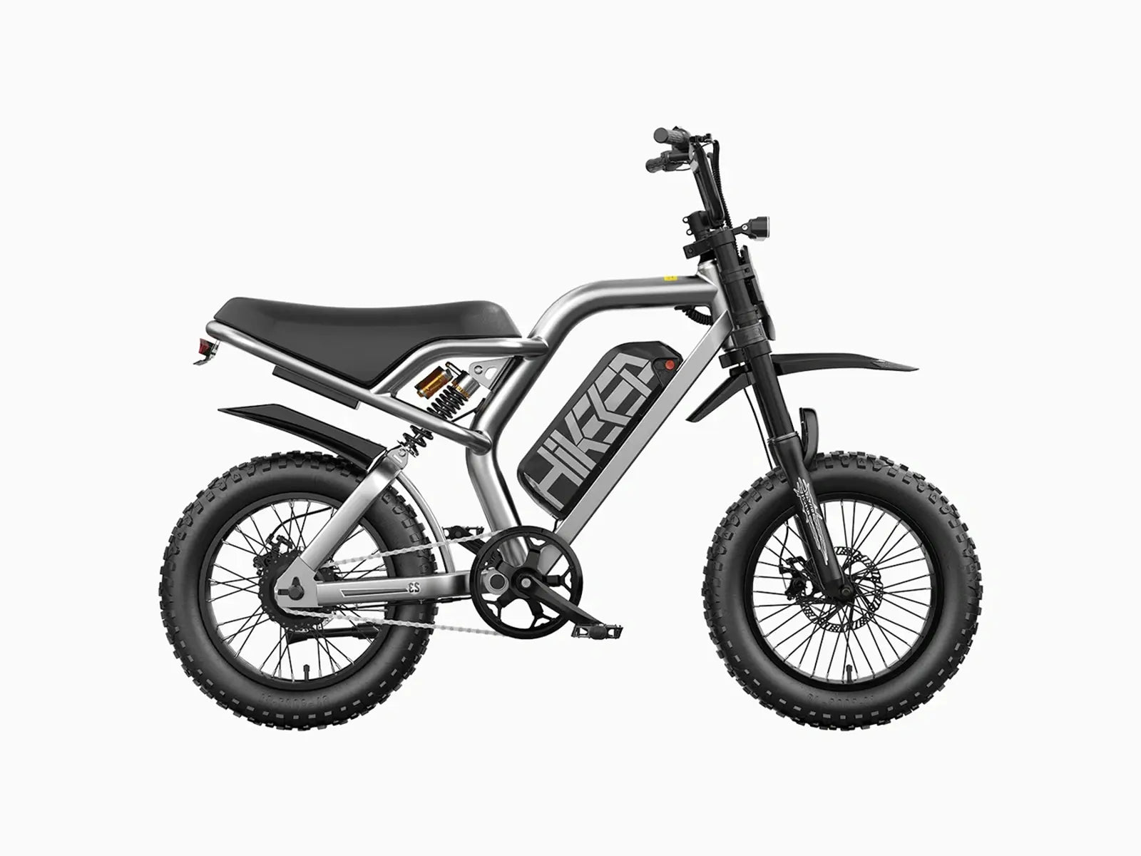 Hikeep K6 Mini 1500W peak electric dirt bike with 16"x3.0" fat tires and full suspension - Off-road performance beast