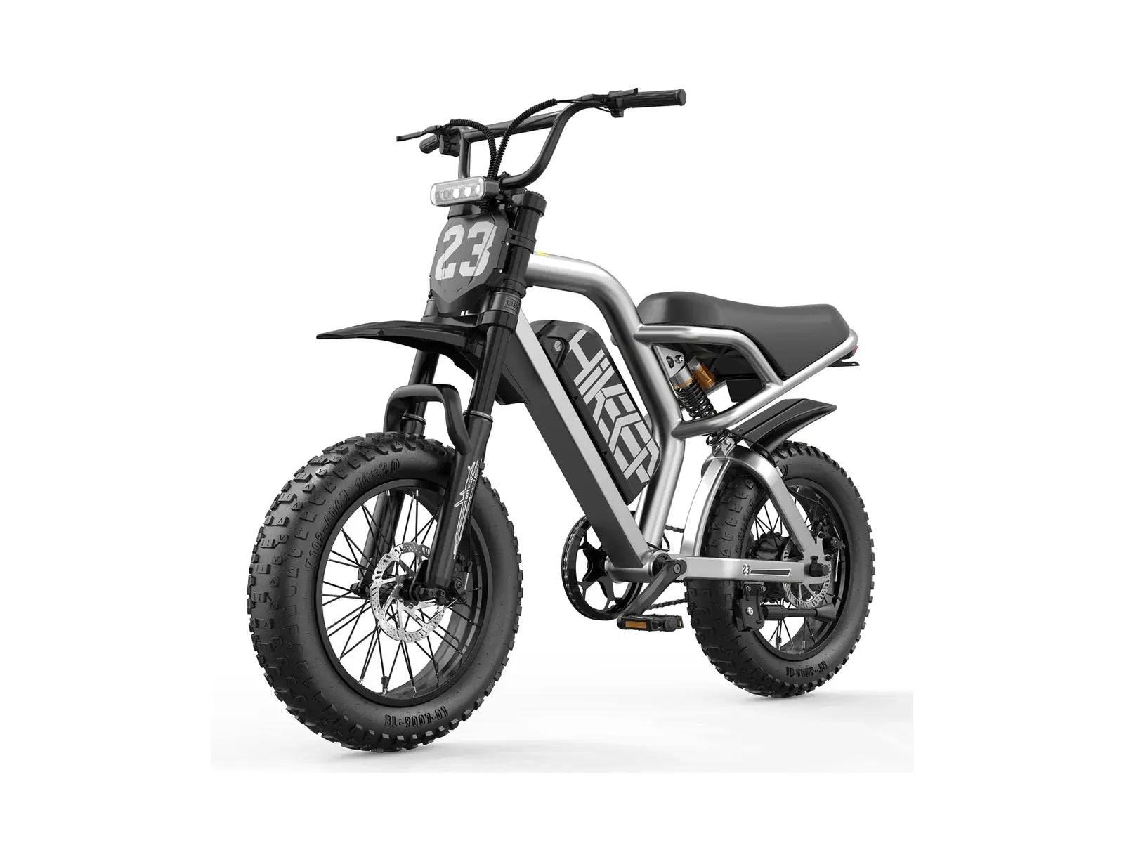 Hikeep K6 Mini 1500W peak electric dirt bike with 16"x3.0" fat tires and full suspension - Off-road performance beast