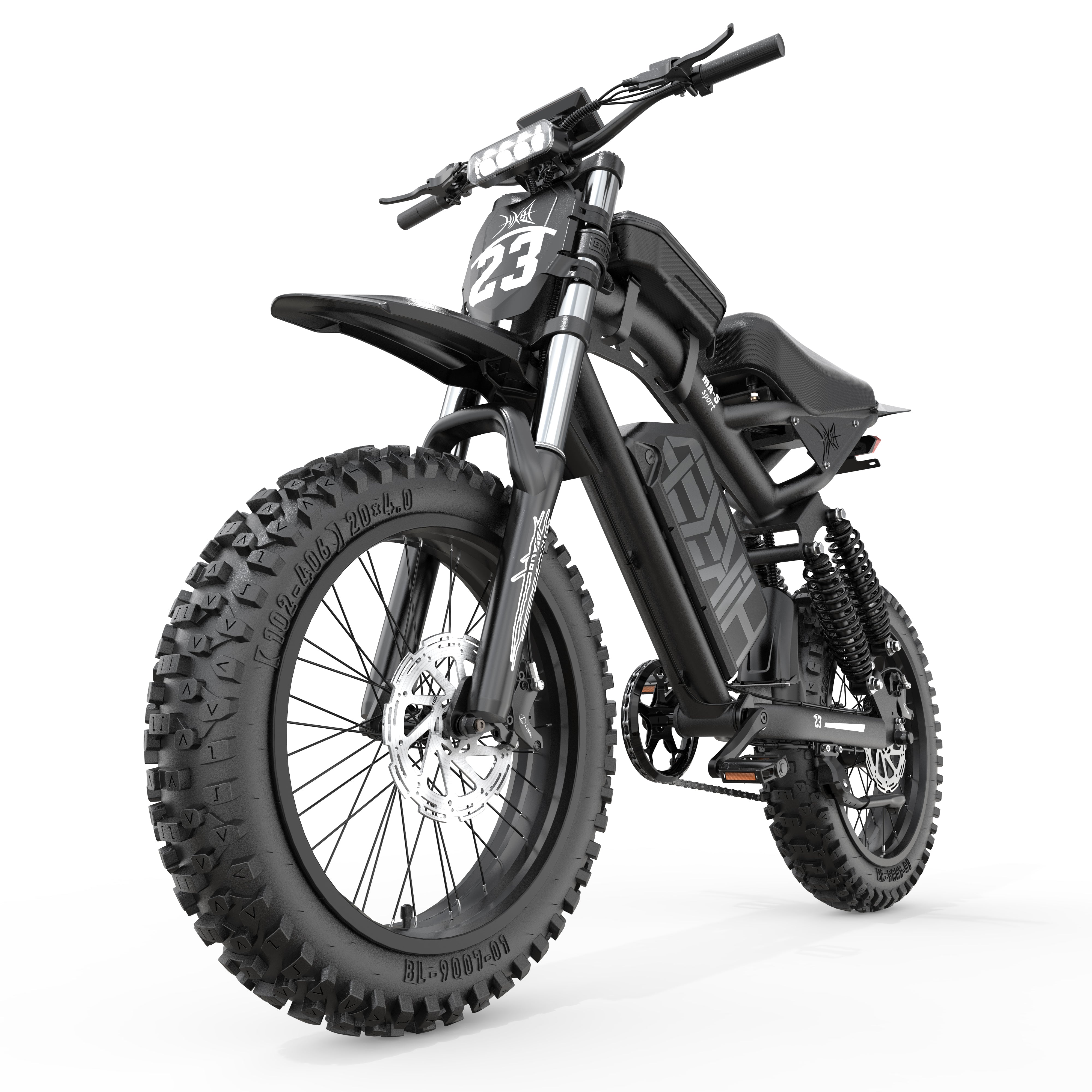 Hikeep MA-S 52V 40A 40MPH Dirt Bike Pre-Sale (Shipping Nov 20) – $900 Off - Hikeep ebike