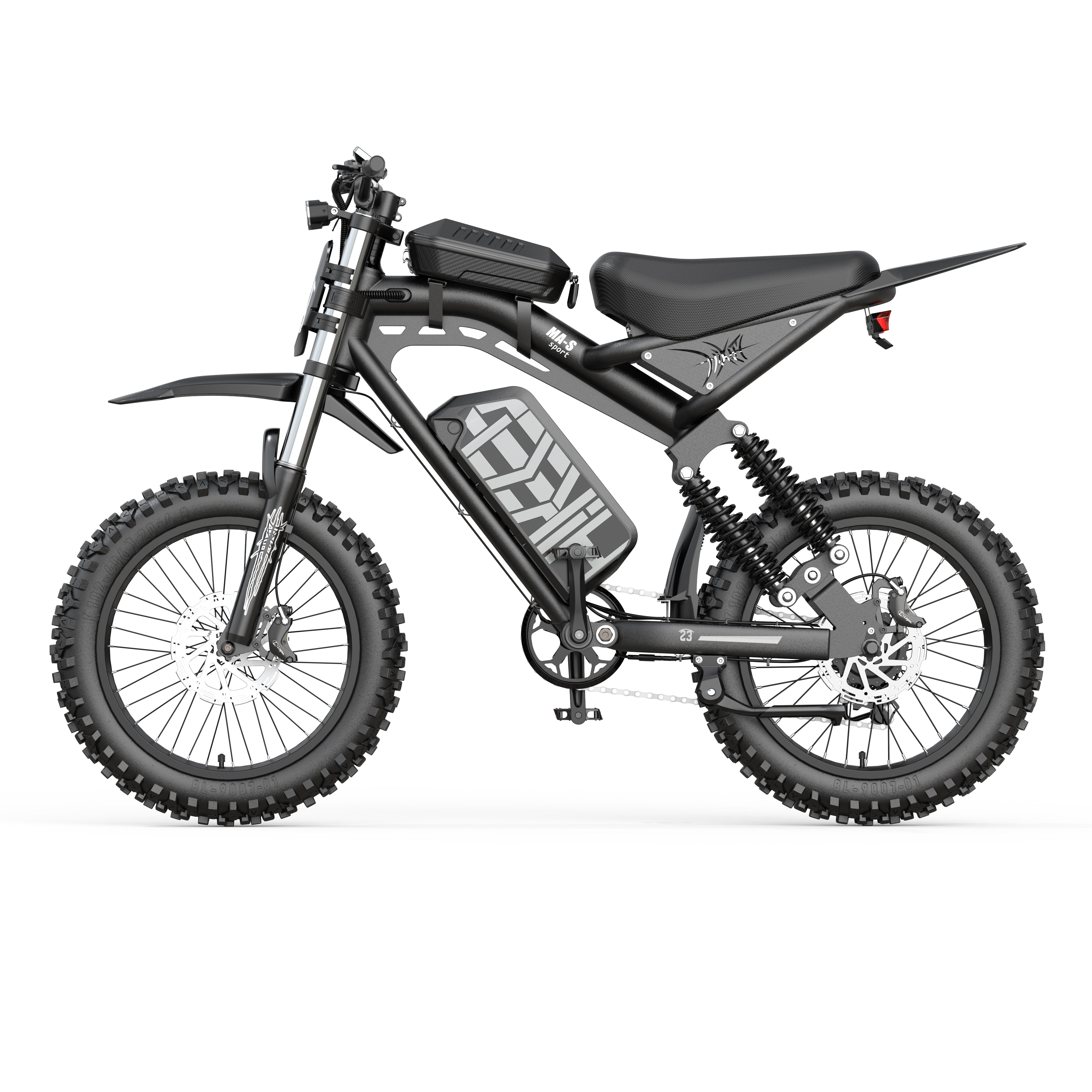 Hikeep MA-S 52V 40A 40MPH Dirt Bike Pre-Sale (Shipping Nov 20) –  $900 Off - Hikeep ebike