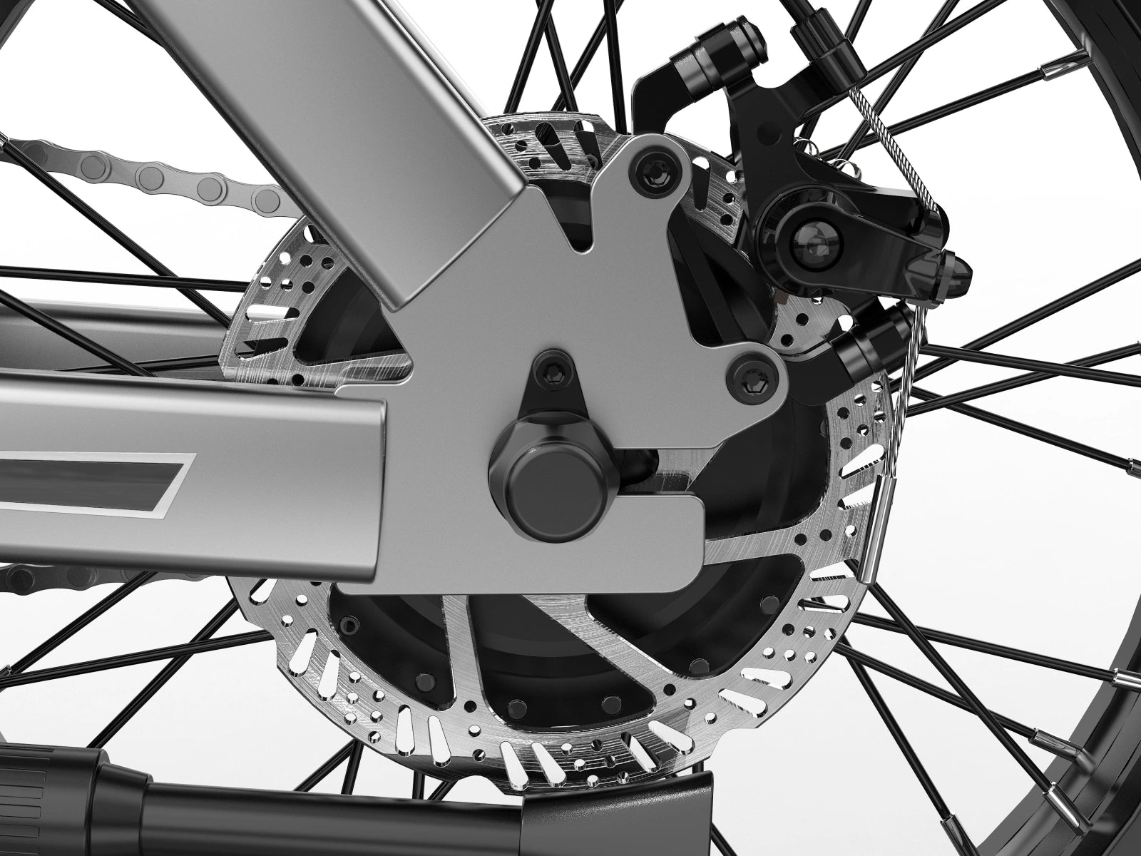 High torque 85N·m motor of Hikeep K6 Mini for 15 degree hill climbing